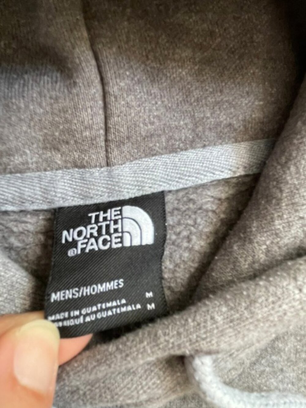 The North Face Men’s NF0A7QC2 Hoodie Sweatshirt, Gray, Size M - Picture 5 of 11